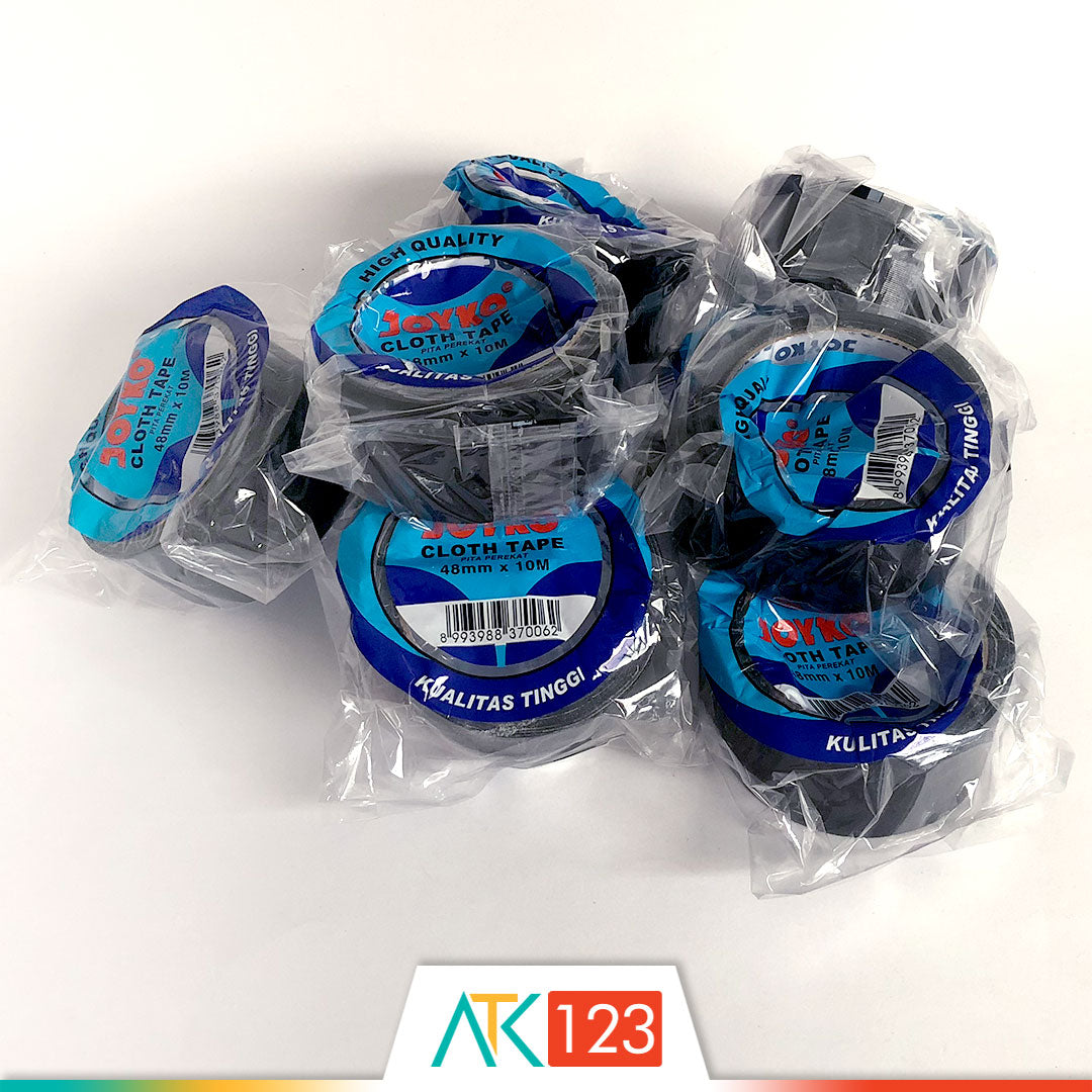 Lakban Kain Hitam Joyko Blue Core 48 mm