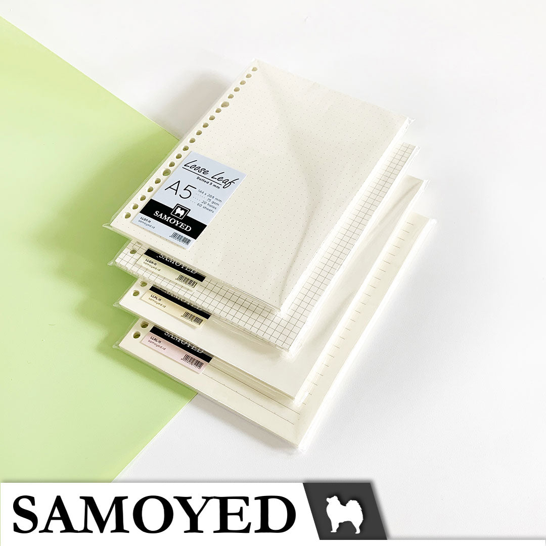Loose Leaf A5 Samoyed LL-11