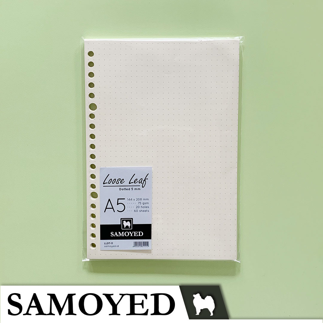 Loose Leaf A5 Samoyed LL-11