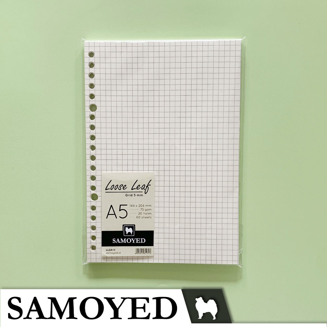 Loose Leaf A5 Samoyed LL-11