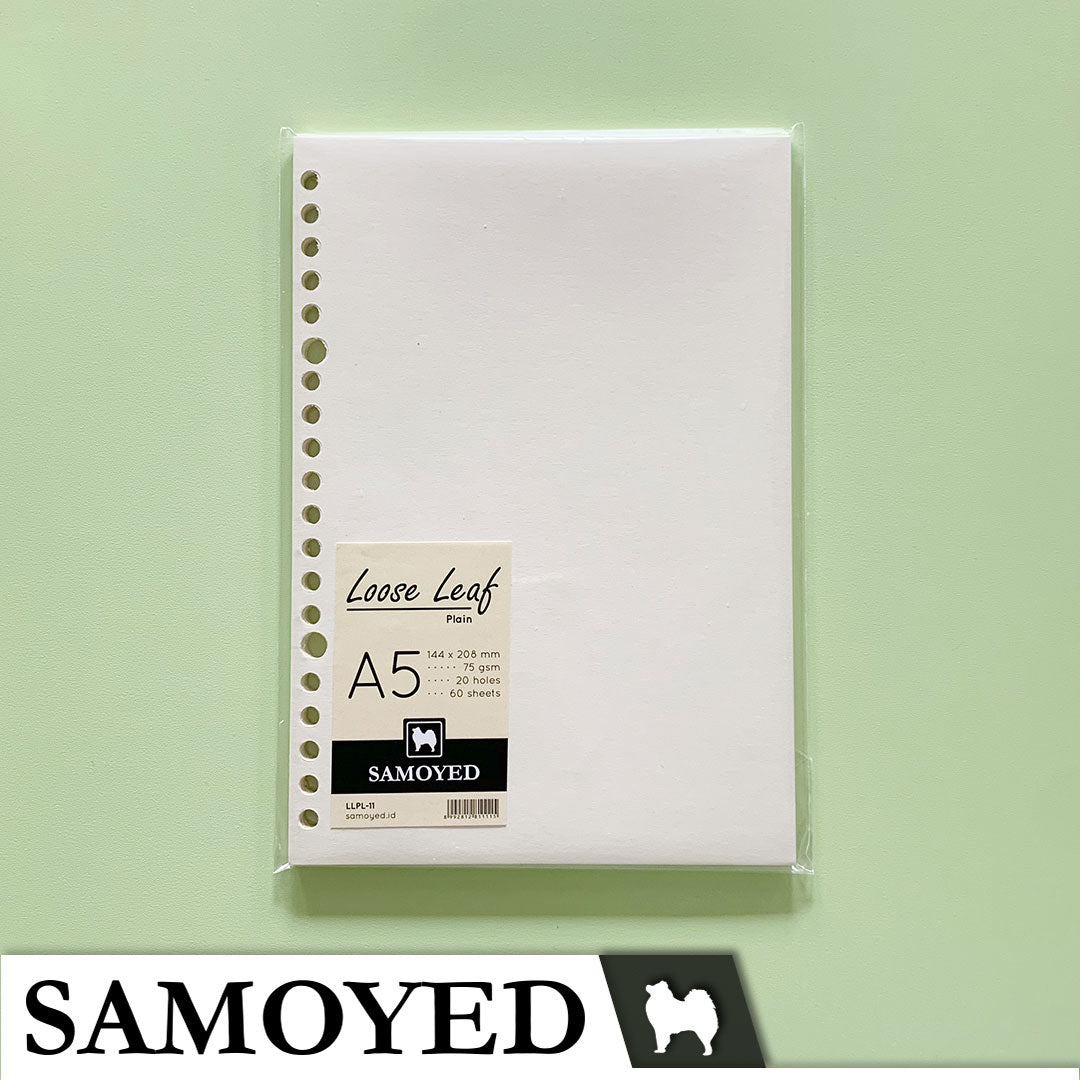 Loose Leaf A5 Samoyed LL-11