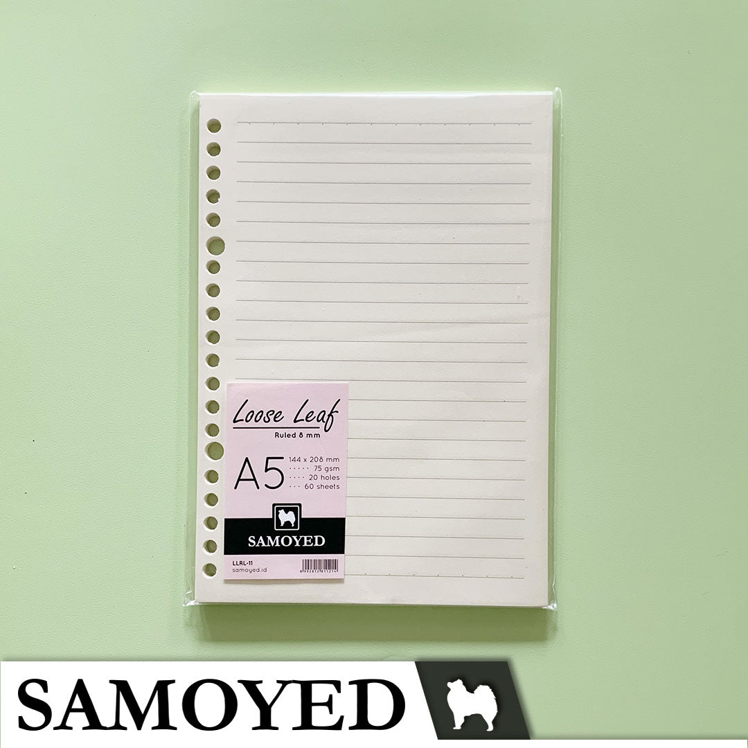 Loose Leaf A5 Samoyed LL-11