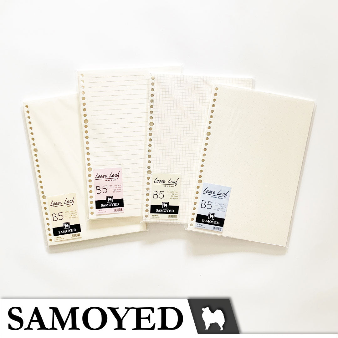 Loose Leaf B5 Samoyed LL-51