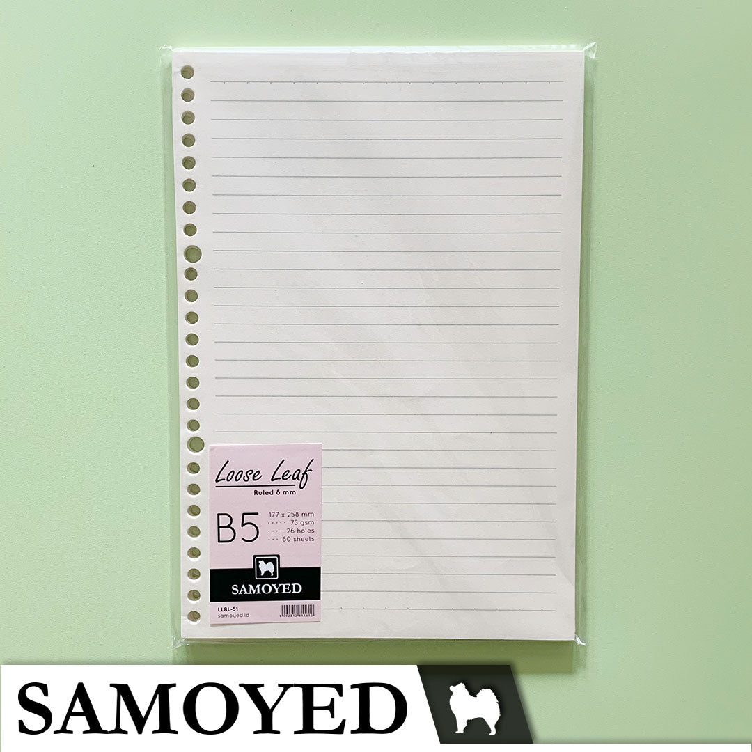 Loose Leaf B5 Samoyed LL-51