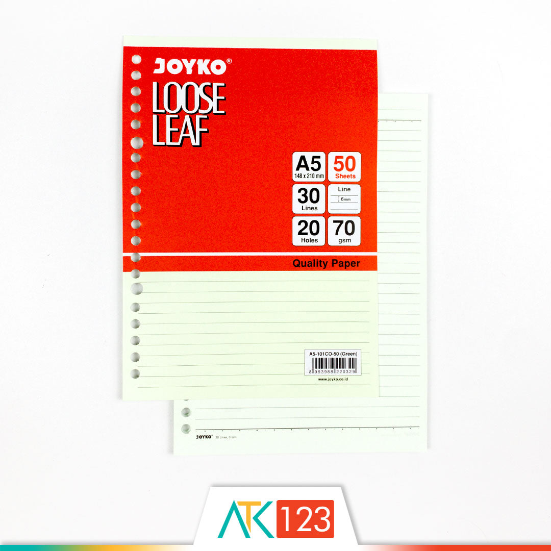 Loose Leaf Color A5 Joyko 50 lbr