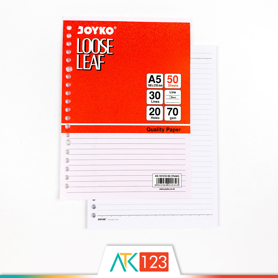 Loose Leaf Color A5 Joyko 50 lbr