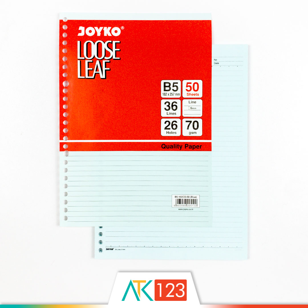 Loose Leaf Color B5 Joyko 50 lbr