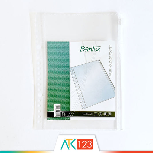 Zip Pocket for Binder Note A5 Bantex 8072