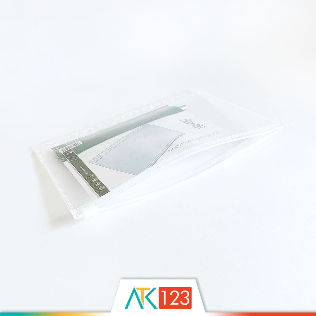 Zip Pocket for Binder Note A5 Bantex 8072