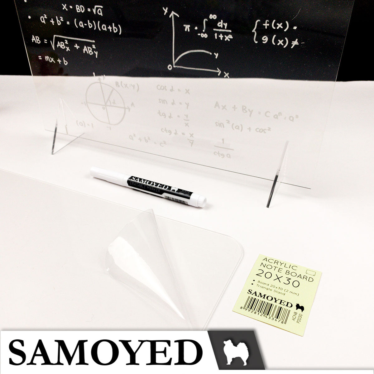 Note Board Samoyed ACNB-P2030