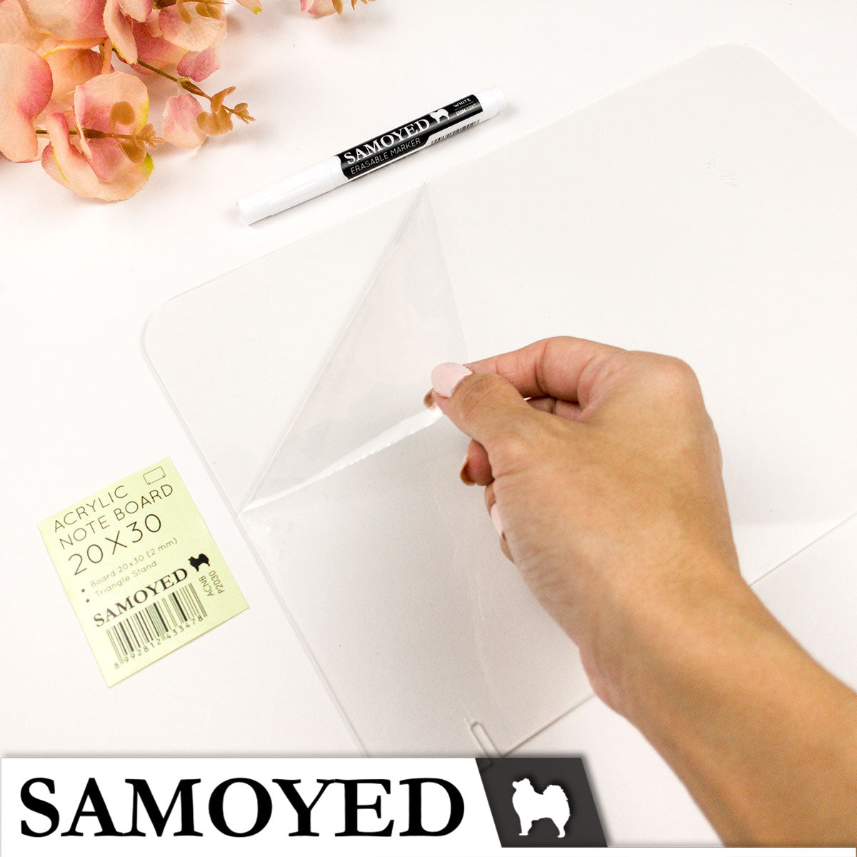 Note Board Samoyed ACNB-P2030