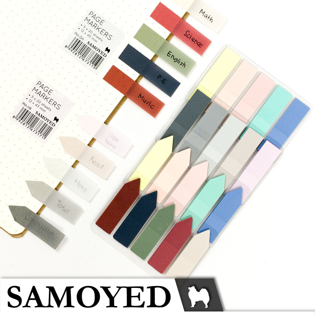 Page Markers Samoyed PM