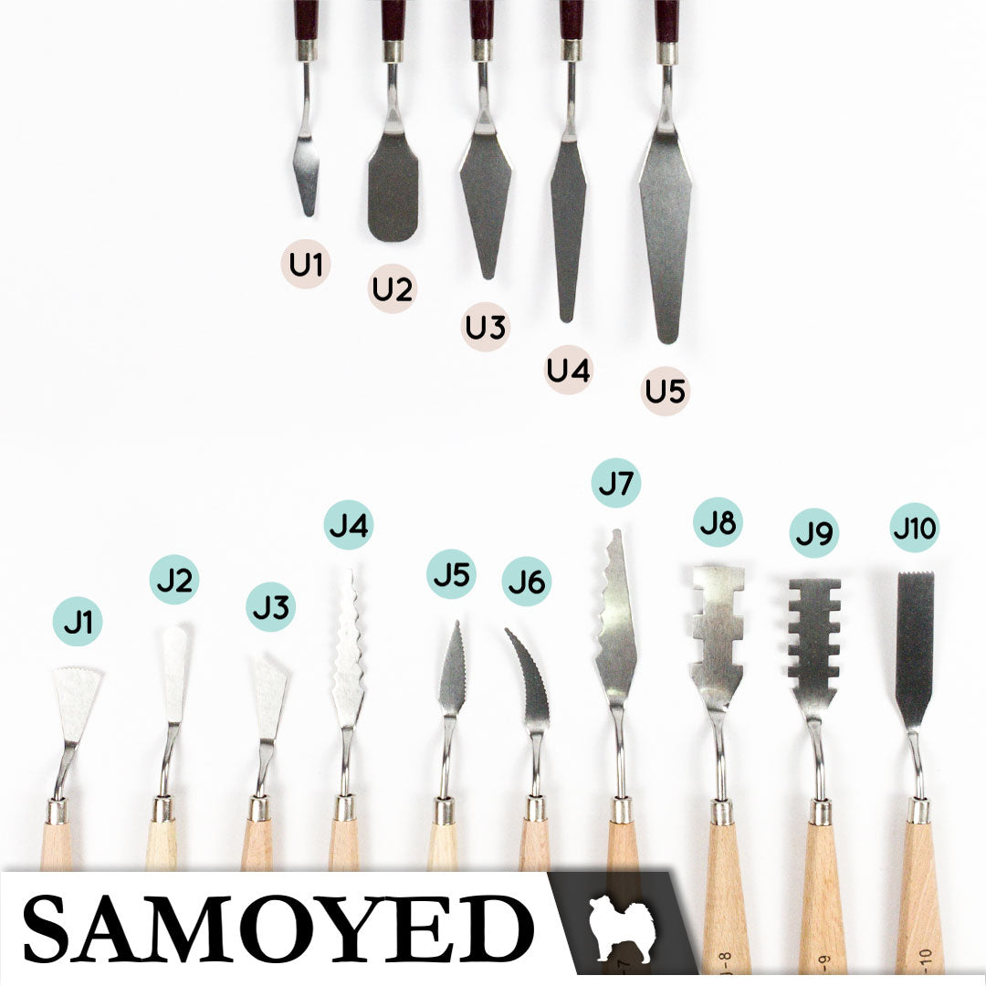 Painting Knife Samoyed PNKN