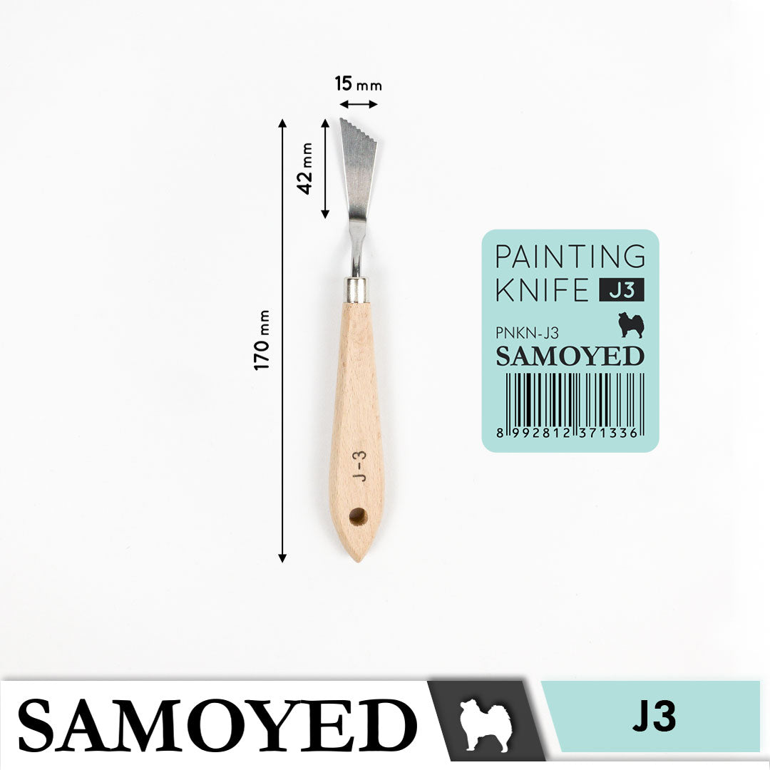 Painting Knife Samoyed PNKN