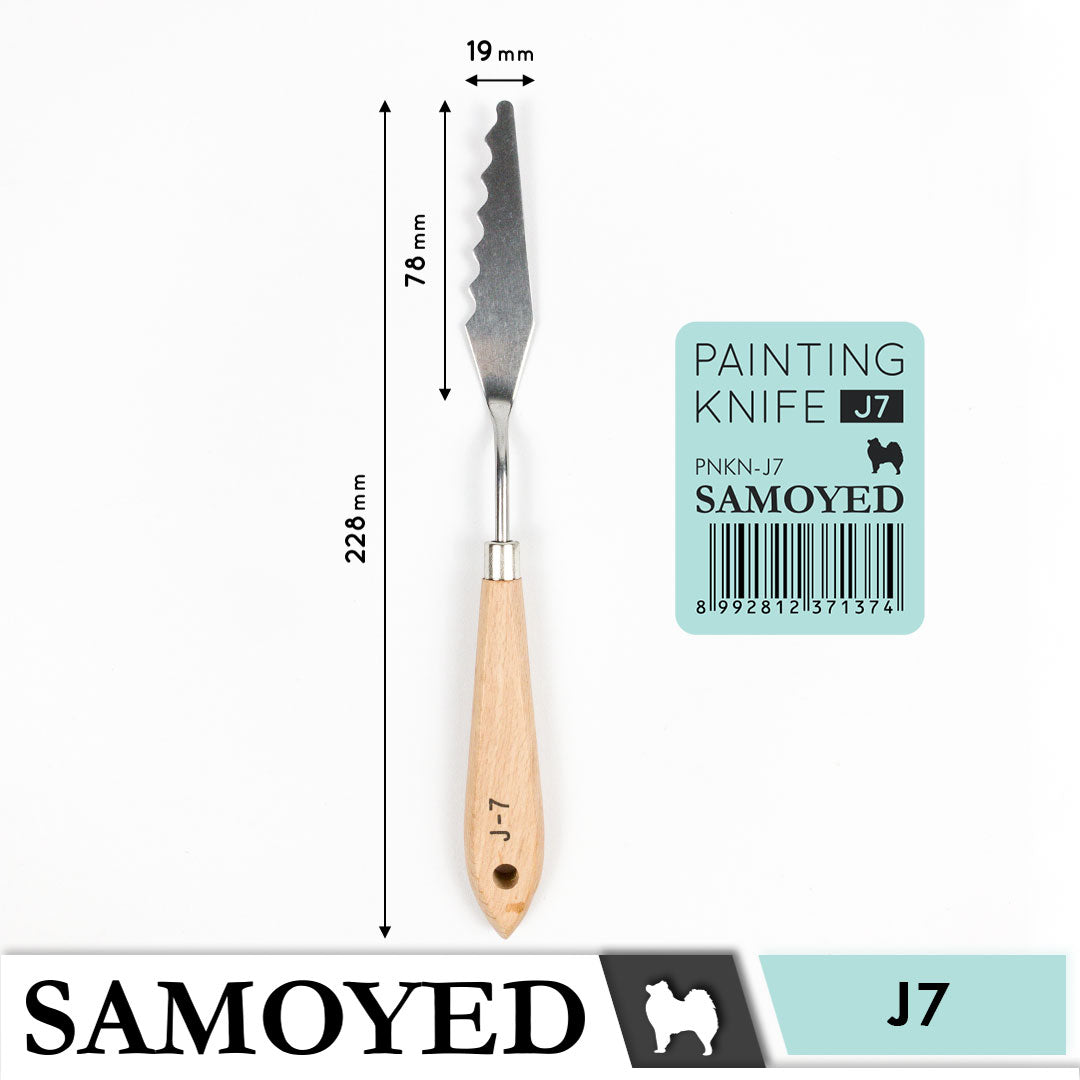 Painting Knife Samoyed PNKN