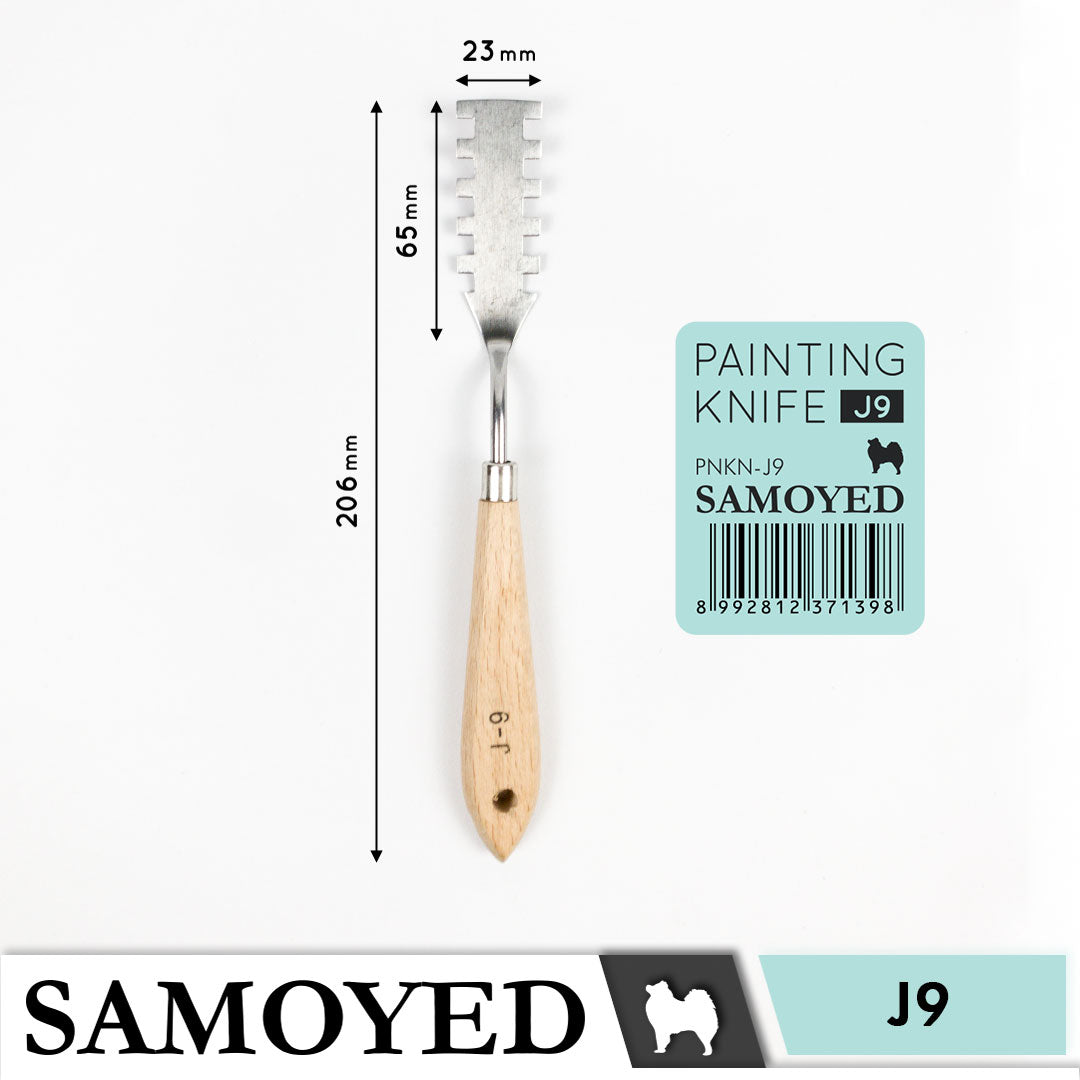 Painting Knife Samoyed PNKN