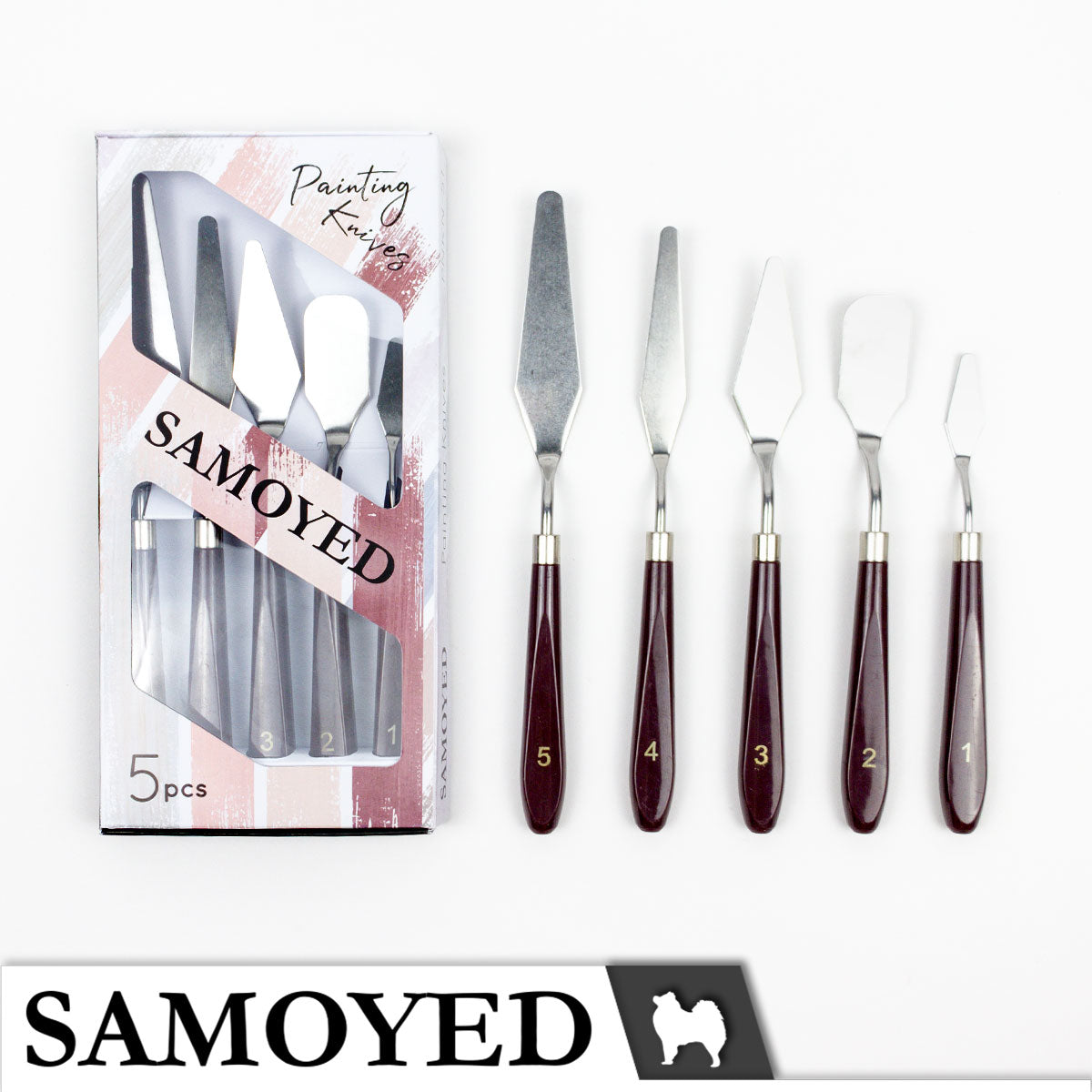 Painting Knives Samoyed PNKN-51