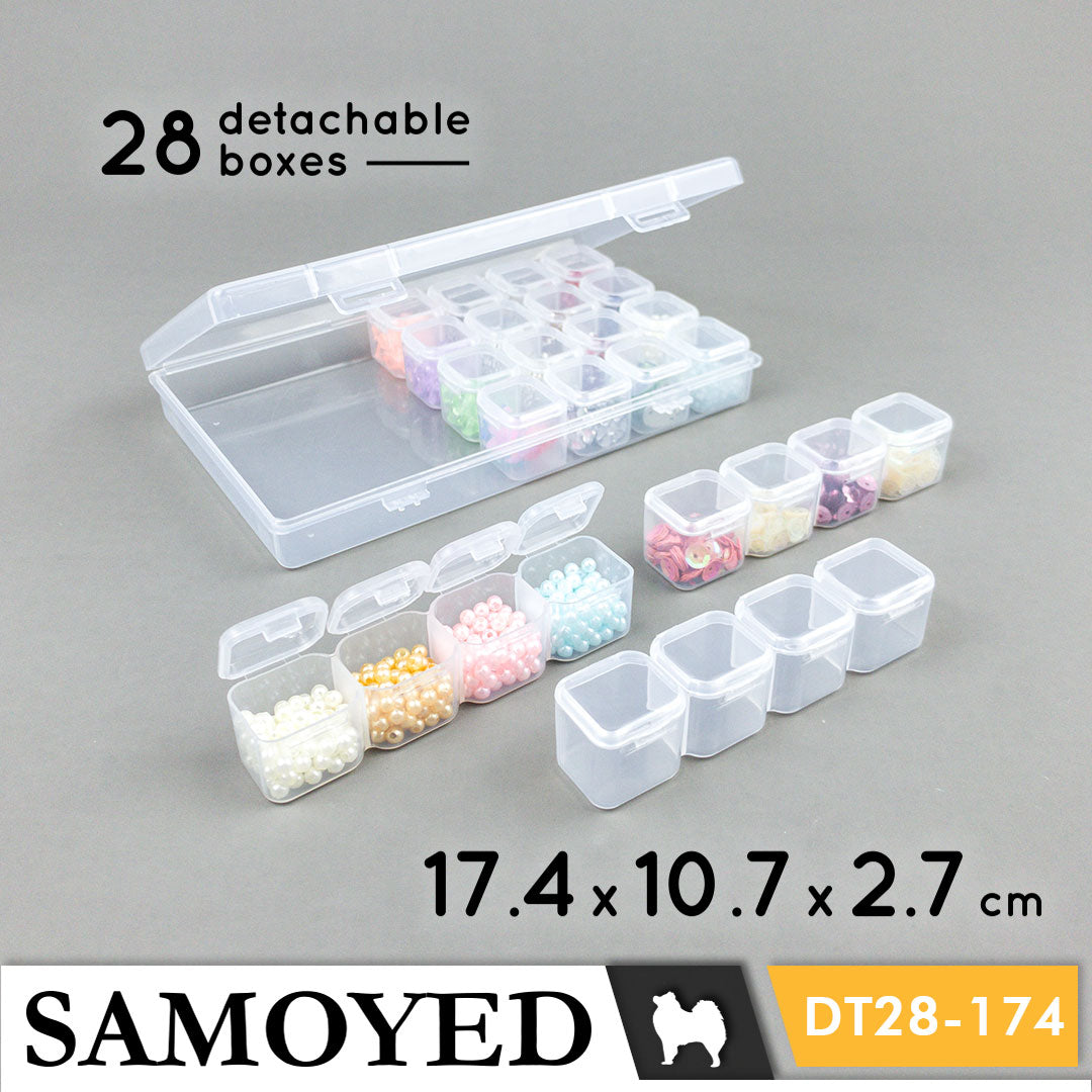 Plastic Box Samoyed DT28-174