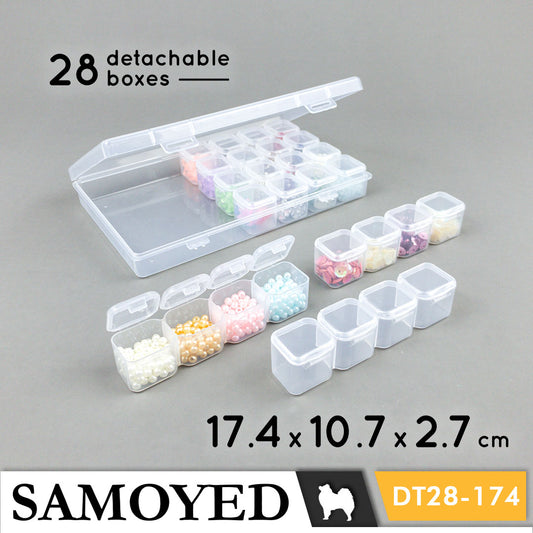 Plastic Box Samoyed DT28-174