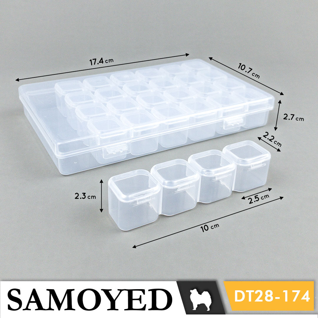 Plastic Box Samoyed DT28-174