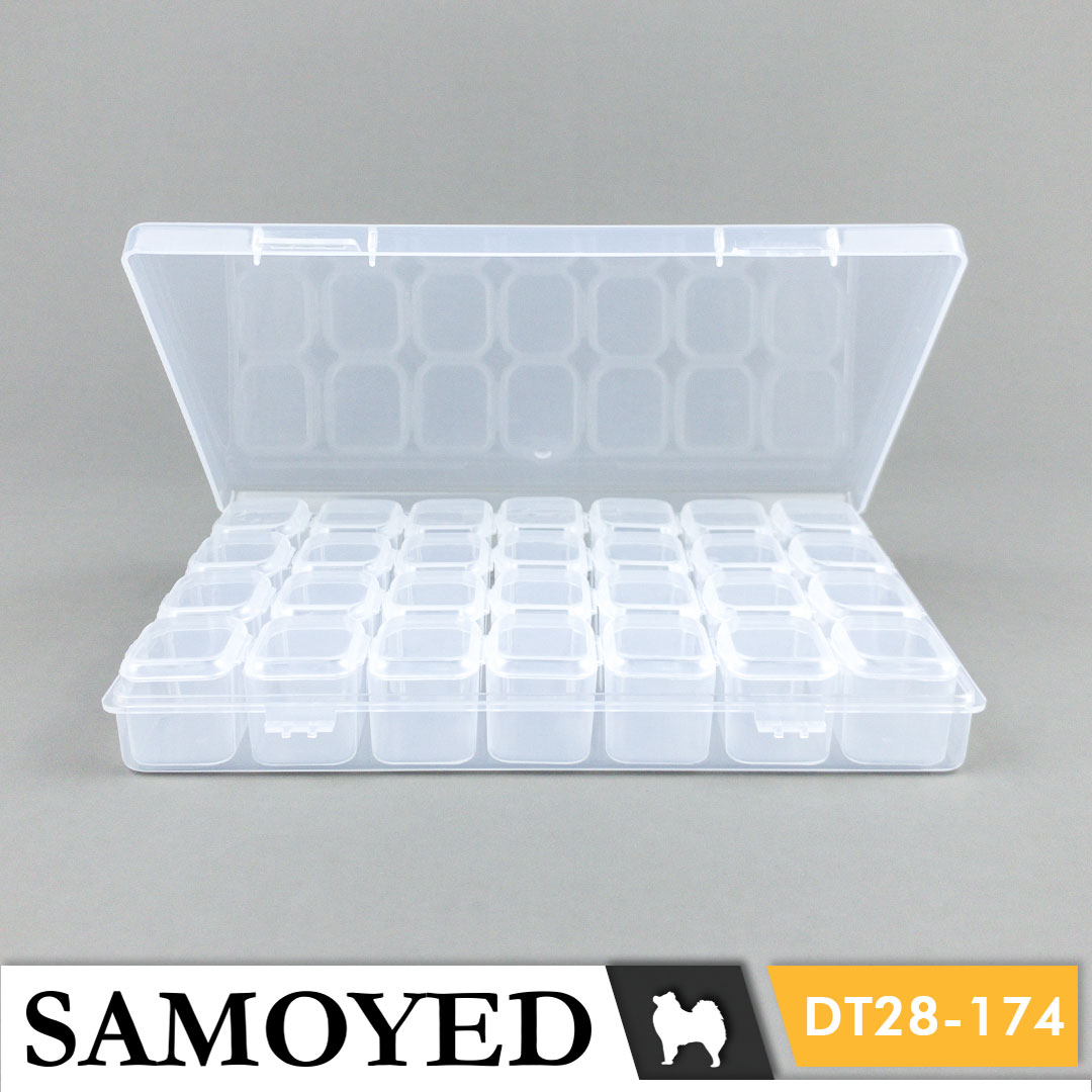 Plastic Box Samoyed DT28-174