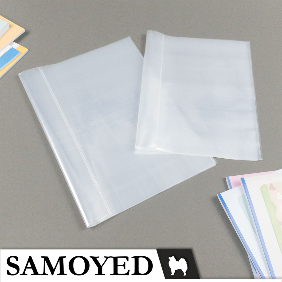 Book Covers Samoyed BKCV-PS 10 Sheets
