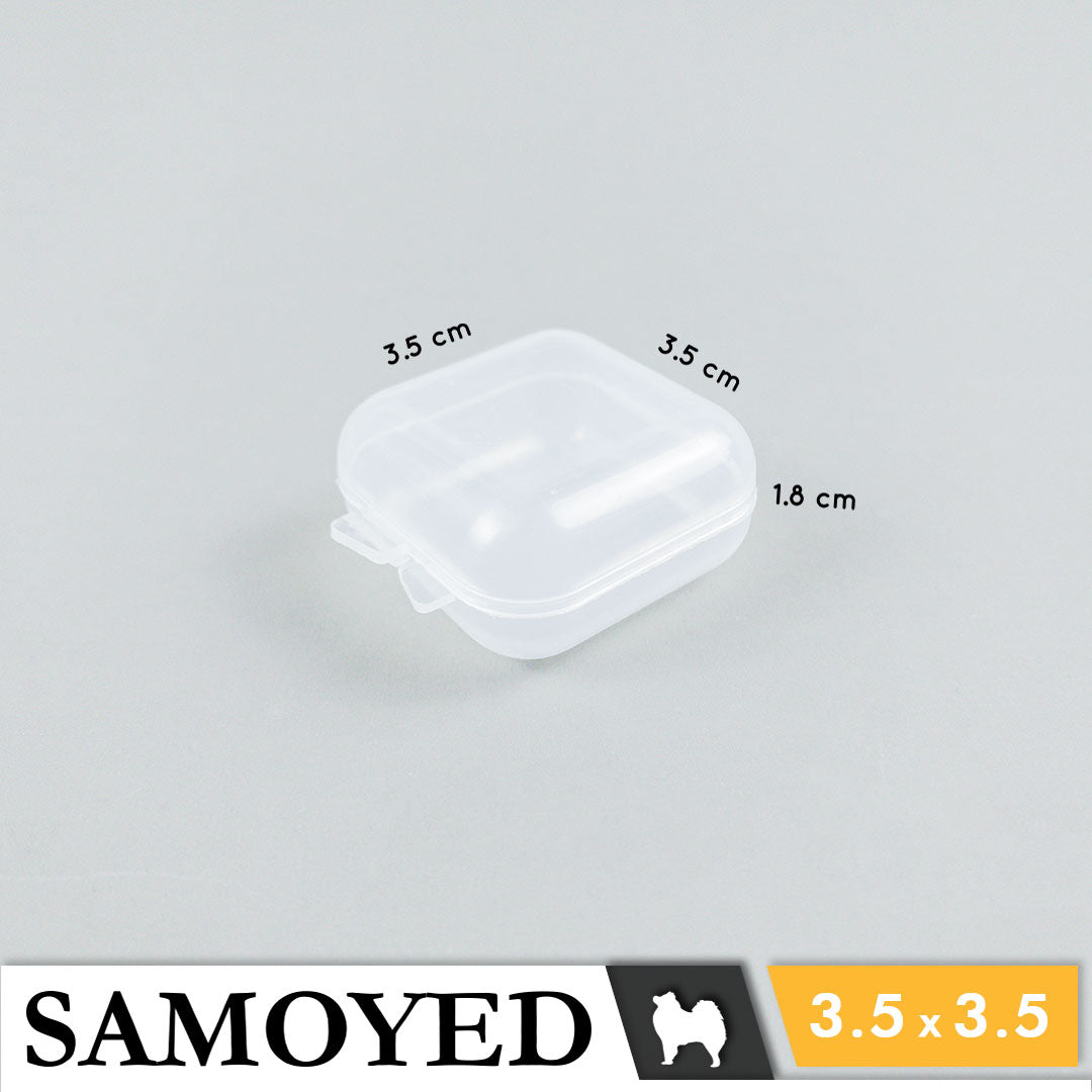 Plastic Box Samoyed LB 35 x 35 x 18 mm