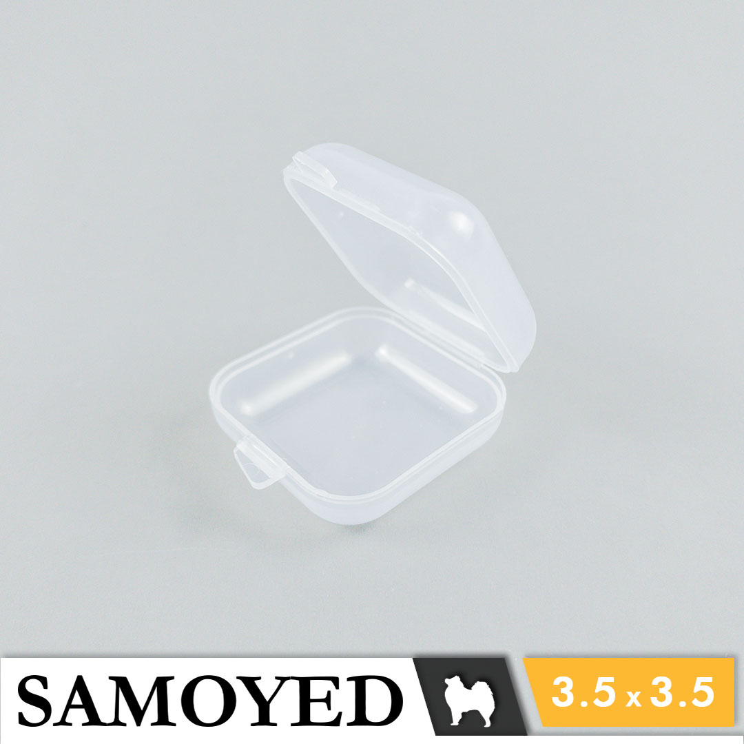 Plastic Box Samoyed LB 35 x 35 x 18 mm