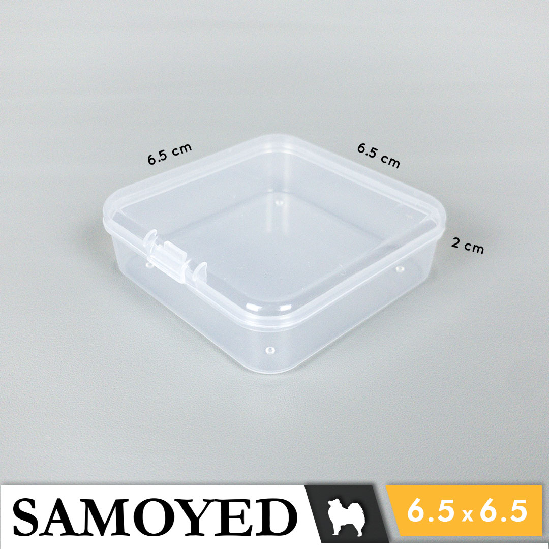 Plastic Box Samoyed SE 65 x 65 x 20 mm