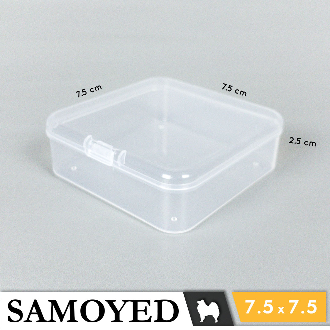 Plastic Box Samoyed SE 75 x 75 x 25 mm