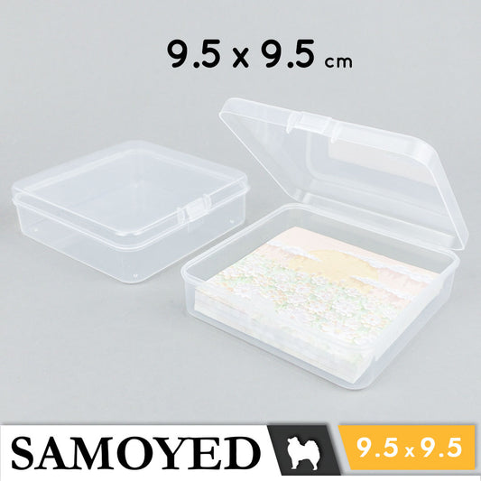 Plastic Box Samoyed SE 95 x 95 x 28 mm