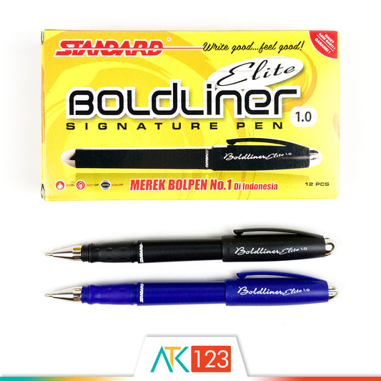 Pulpen Standard Boldliner Elite