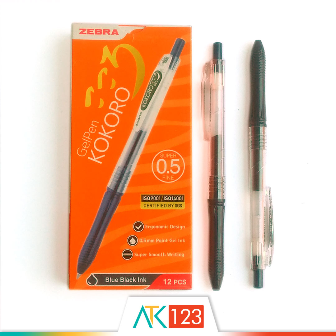 Pulpen Zebra Kokoro