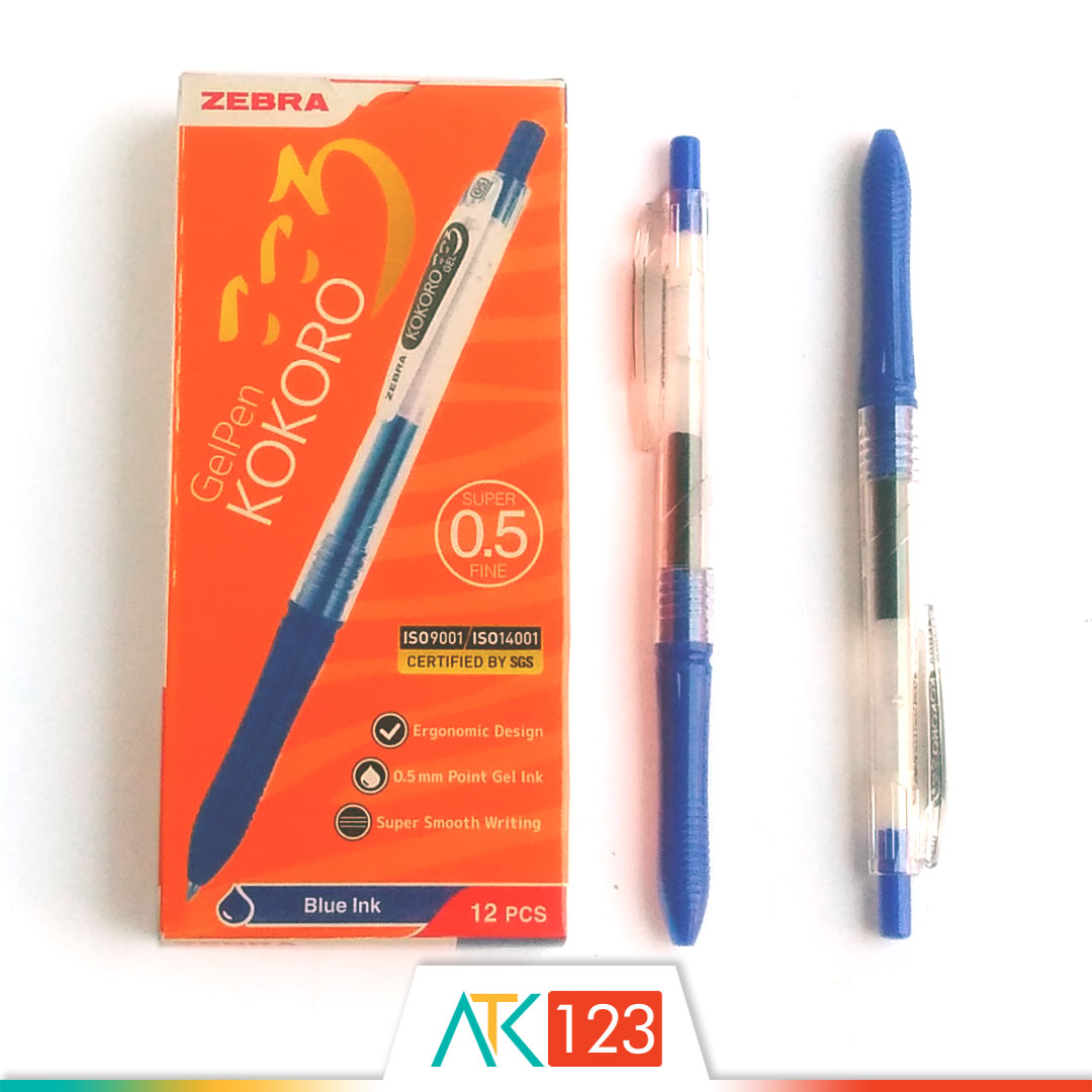 Pulpen Zebra Kokoro