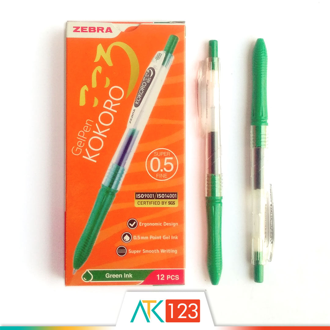 Pulpen Zebra Kokoro