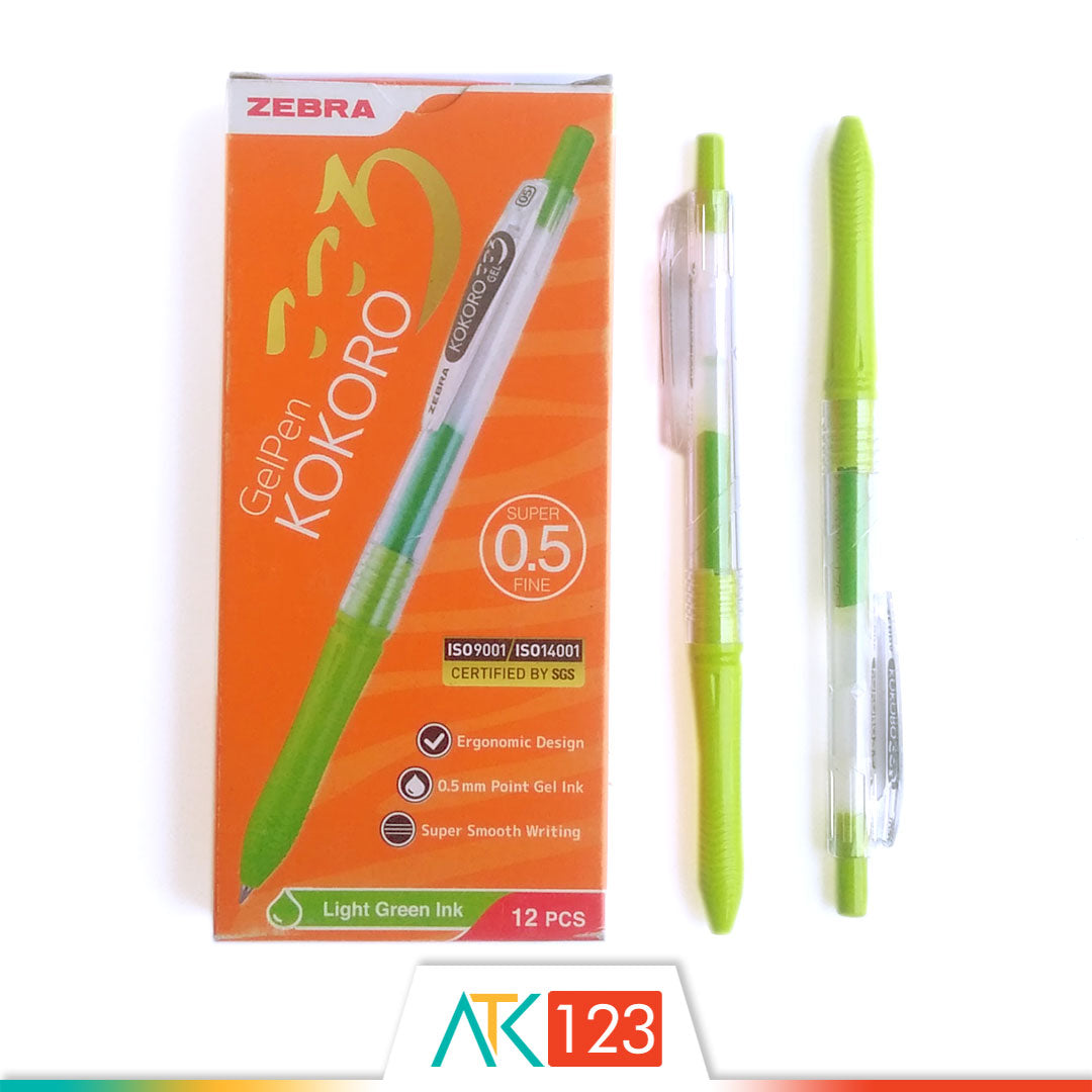 Pulpen Zebra Kokoro
