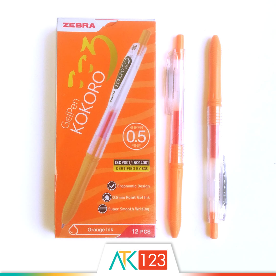 Pulpen Zebra Kokoro