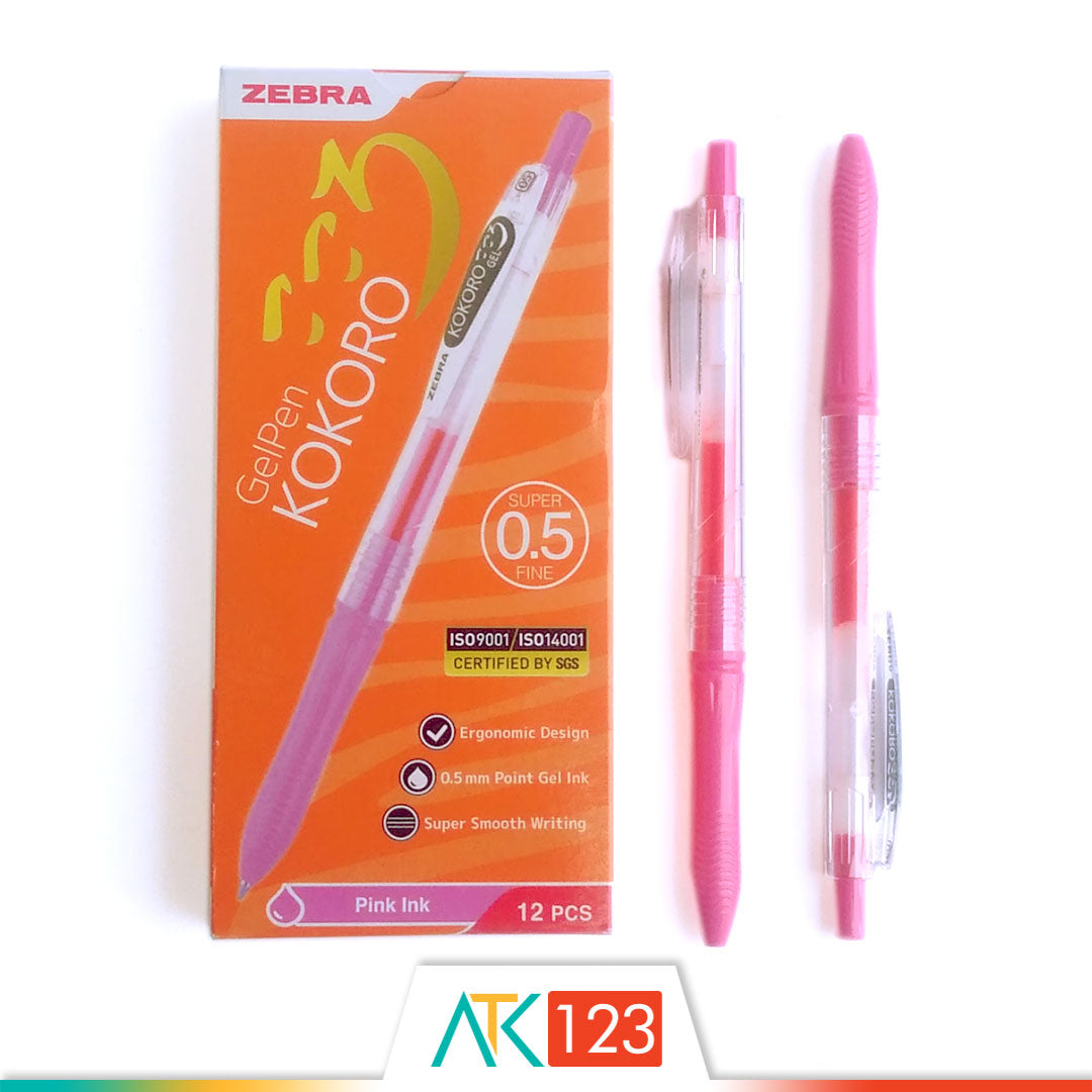 Pulpen Zebra Kokoro