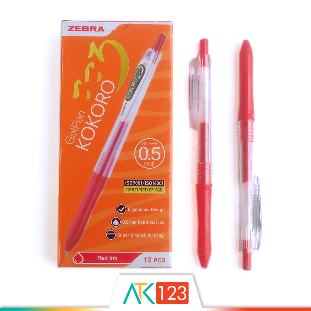 Pulpen Zebra Kokoro