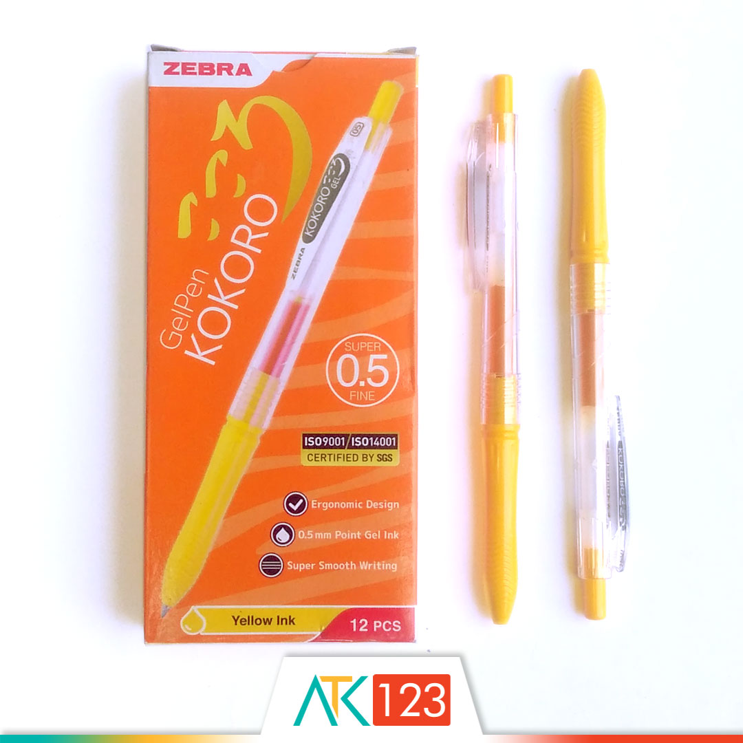 Pulpen Zebra Kokoro
