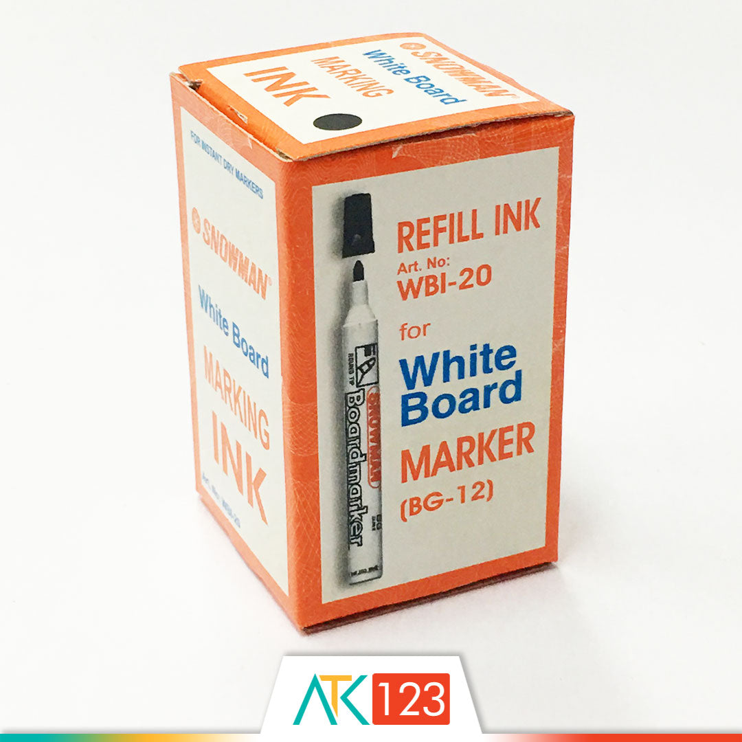 White Board Marking Ink Snowman WBI-20