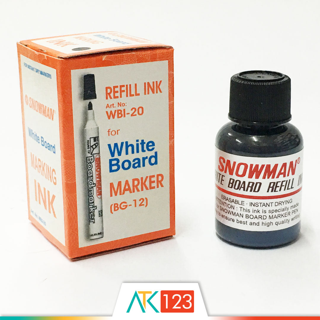 White Board Marking Ink Snowman WBI-20