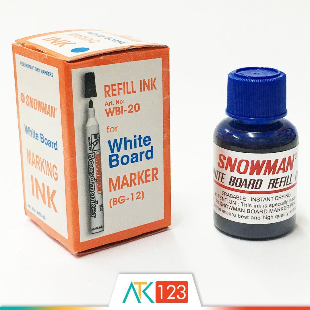 White Board Marking Ink Snowman WBI-20