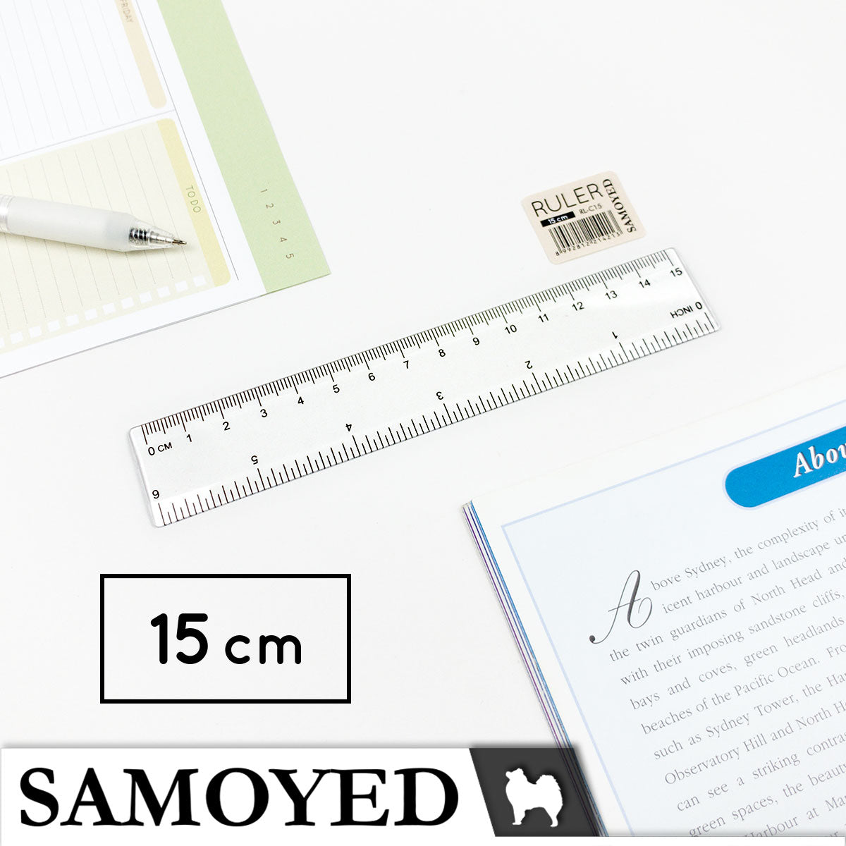 Ruler Samoyed RL-C15