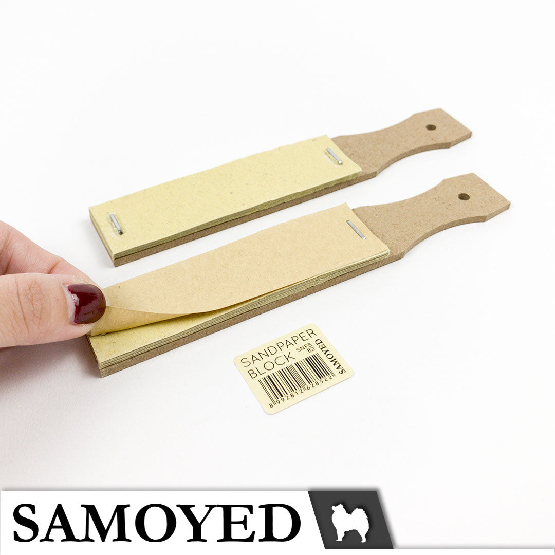 Sandpaper Block Samoyed SNPB