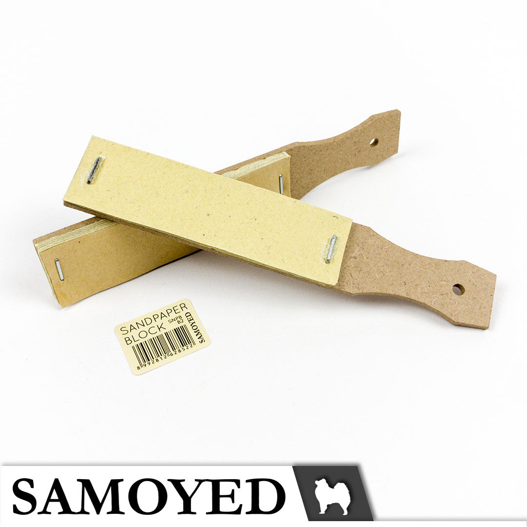 Sandpaper Block Samoyed SNPB