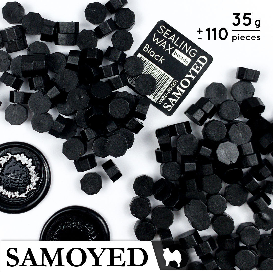 Sealing Wax Beads Samoyed WXBD-35
