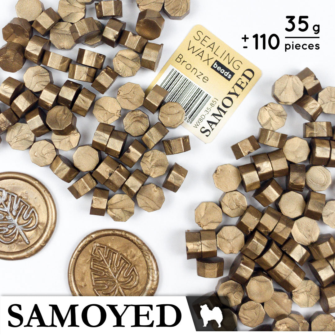 Sealing Wax Beads Samoyed WXBD-35