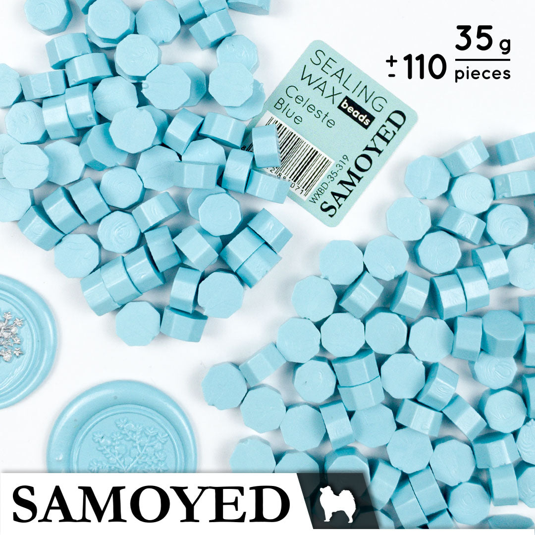 Sealing Wax Beads Samoyed WXBD-35