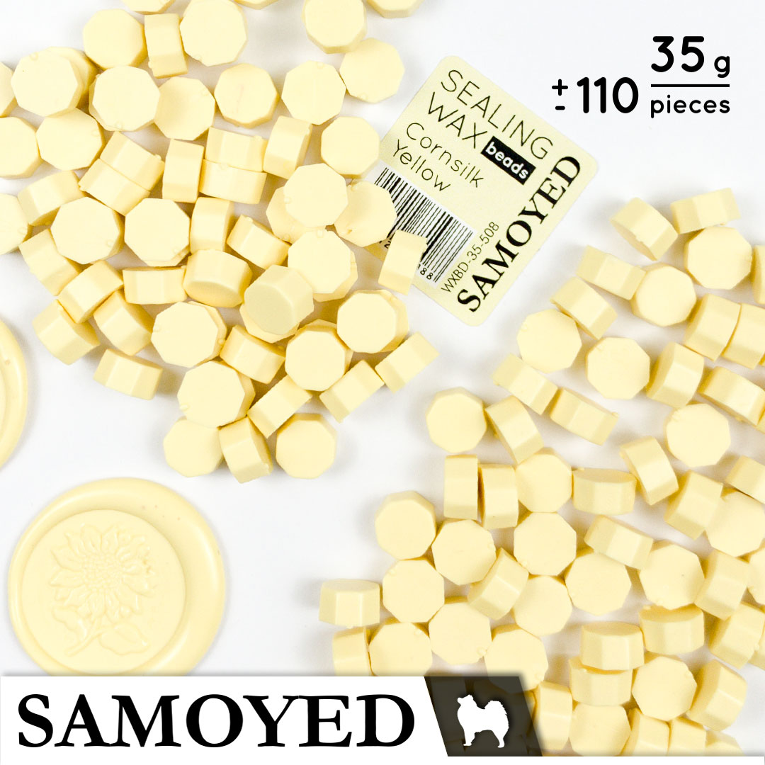 Sealing Wax Beads Samoyed WXBD-35